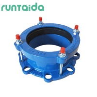 Haute qualité Dn150 PN16 fonte ductile joint rapide connexion de joint large tuyau PE tuyau en PVC adaptateur de bride de tuyau en fonte ductile