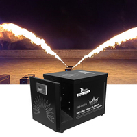 Projecteur de flamme à jet haute performance 8-10m, à l'alcool isopropylique, machine à feu G/H/L étanche pour événements extérieurs, stades, parcs à thème et spectacles