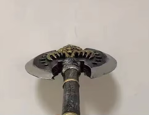 BSCI fabbrica all'ingrosso a buon mercato realistico <span class=keywords><strong>Samurai</strong></span> simulazione Axe giocattolo per i bambini. - Product Image 5