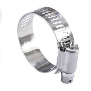 Kinglin Newest Hot Sale L201 304 Semi-steel 304 All Steel Galvanized Material Optional American <strong>Hose</strong> Clamp - Product Image 5
