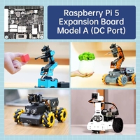 Carte d'extension Raspberry Pi 5, pilote de servomoteur, bras manipulateur robotique ROS, contrôleur de voiture intelligente FXB