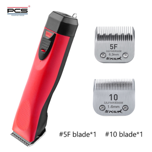 Tondeuses de toilettage professionnelles pour chiens Cisailles pour chiens Kit de cheveux robustes Grand ensemble de rasoir pour chien avec deux lames A5 - Product Image 1