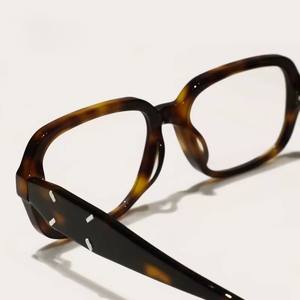 نظارات مارجيلا جديدة من سلسلة MM114 نظارات مضادة للضوء الأزرق مع إطار لوحة عالي الإصدار نظارات قراءة لمكياج قصر النظر - Product Image 6