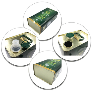 Lattina <span class=keywords><strong>per</strong></span> <span class=keywords><strong>Olio</strong></span> d'Oliva in <span class=keywords><strong>Latta</strong></span> Quadrata Alimentare da 1L 5L con Logo Personalizzato Stampa CMYK <span class=keywords><strong>per</strong></span> Imballaggio Privato <span class=keywords><strong>di</strong></span> Marche <span class=keywords><strong>di</strong></span> <span class=keywords><strong>Olio</strong></span> Commestibile - Product Image 3