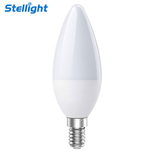 Bombilla LED de alto brillo 220V 3W E14, luz interior blanca fría cálida para decoración del hogar, candelabro de velas - Product Image 1