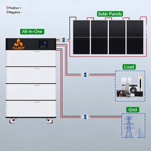 Sistema de Almacenamiento de Energía Solar Híbrido CE para Uso Fuera de la Red, 5kW 20kW, Batería de Iones de Litio, Todo en Uno, Controlador MPPT para el Hogar - Product Image 3
