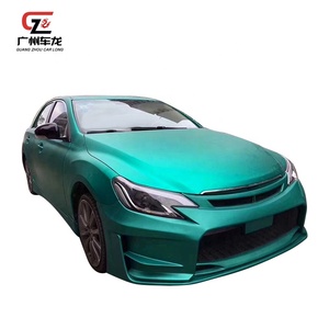 Pare-chocs avant et arrière pour Toyota Mark <span class=keywords><strong>X</strong></span> Reiz, kit de carrosserie, jupes latérales Style GR, 2013 — 2017 - Product Image 3