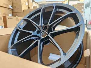 Jantes en alliage concaves sur mesure 19, 20, 21 pouces, forgées, 5x112, 5x130 pour Porsche Cayenne, Macan, Taycan, 718, 911 <span class=keywords><strong>Carrera</strong></span> - Product Image 2