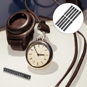 Tùy chỉnh mini đồ trang sức đồng hồ hiển thị Rack | ABS nhựa + Giá kỹ thuật số Cube thẻ, kim loại truy cập đứng - Product Image 1