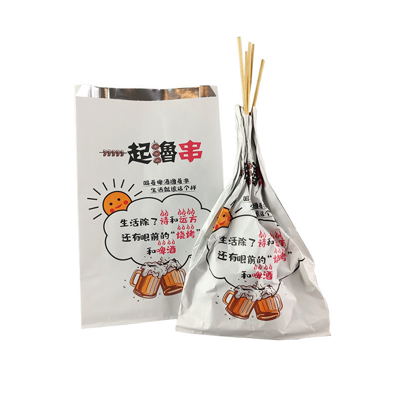 Affordable Wholesale Foil Burger Bags Hot Dog Bags