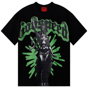 Camiseta Godspeed de Manga Corta con Estampado <span class=keywords><strong>Vintage</strong></span>, Versión 2025, Talla Grande, para Uso Diario - Product Image 3