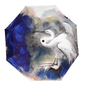 Chất lượng cao phong cách dù che nhẹ nhỏ gọn gấp Hướng dẫn sử dụng pongee phụ nữ Ô dù - Product Image 6