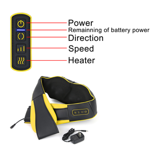 Shiatsu — <span class=keywords><strong>ceinture</strong></span> <span class=keywords><strong>de</strong></span> massage vibrant pour le cou et les épaules, avec chauffage, pour le siège <span class=keywords><strong>de</strong></span> voiture, produit électronique, meilleure vente, 2020 - Product Image 5