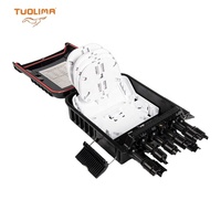 Cajas 낮잠 1x8 코어 낮잠 상자 FTTH 8 코어 광섬유 분배기 Ftth 시제 상자 종단 낮잠 광섬유 광학 분배 상자