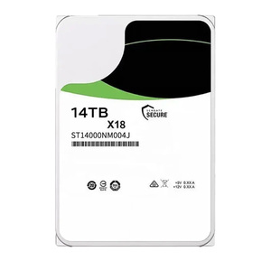 ST14000NM004J Disco Duro de 14 TB - Interno - SAS (12 Gb/s SAS) - Sistema de Almacenamiento, Dispositivo Compatible con Sistemas de Videovigilancia - 7200 rpm - Product Image 1