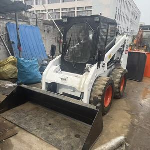 Minicargadora Bobcat S185 usada, original de EE. UU., para manejo de materiales de construcción. - Product Image 3