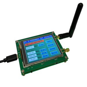 Generador de señal <span class=keywords><strong>RF</strong></span> de salida Dual MAX2870 de alta precisión 23,5 MHz-6000MHz Pantalla táctil PLL USB Power MAX2870 Generador de señal - Product Image 1