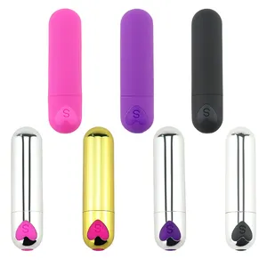 10 velocità Mini proiettile vibratore potente sfera vibrante per le donne clitoride personale a distanza senza fili Panty Mini proiettile massaggiatore