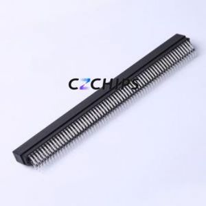 ER128BGFBK Gold Finger Connector Bent Lead Through Hole,P=2.54mm Connector EDGE SLOT 2.54mm 128P Right Angle Insert - Product Image 2