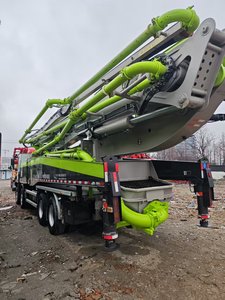 Camion pompe à béton diesel d'occasion 2020-2023, châssis auto-développé 62m, 18m³/h, Chine Putzmeister Shanghai en vente - Product Image 5