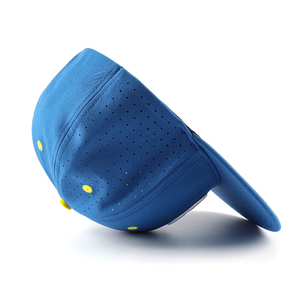 Tùy Chỉnh 6 Bảng Điều Chỉnh Mũ Bóng Rổ Đóng Lại Flex Phù Hợp Với Gorras Cap Được Trang Bị Hat 3D Thêu Logo Đục Lỗ Phẳng Rim Snapback Cap - Product Image 6