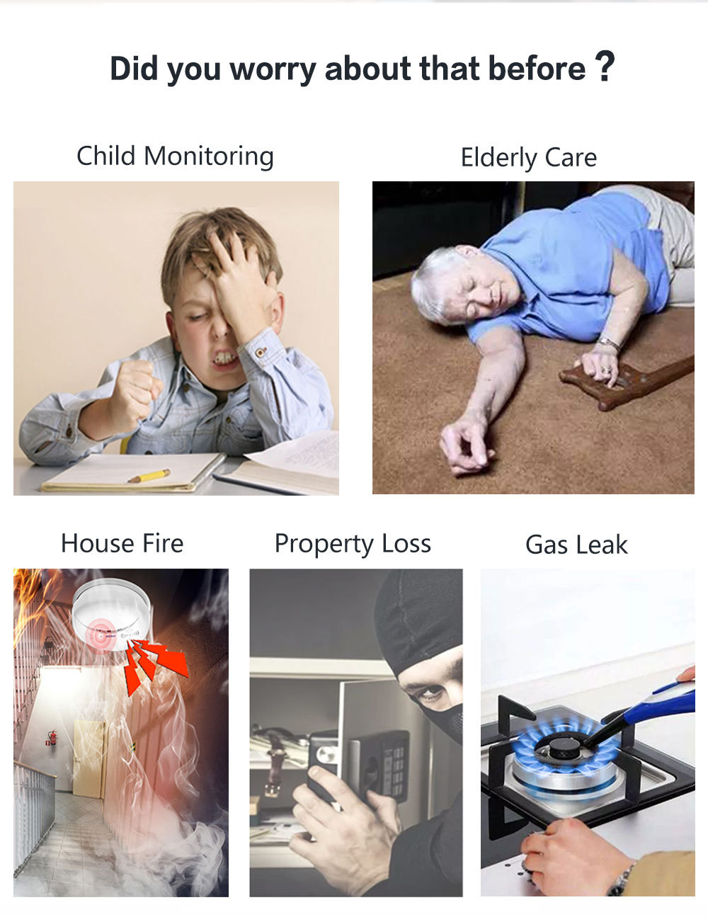 PG103 Alarm System for Home Burglar Security 433MHz WiFi 4G Alarm Wireless Tuya Smart Alarm App Control · image 4