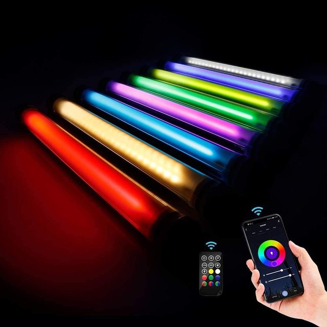LUXCEO P7RGB PRO Rgb Colors App Control Professional Filming Studio Video Lighting for Tv Studio Lighting Equipment Broadcast