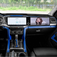 ZWNAV Écran double 12,3 pouces pour Volkswagen Amarok 2015-2022 Android13 Carplay sans fil DSP GPS Autoradio stéréo 4G WiFi 360 OEM