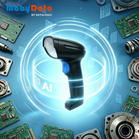 Escáner de Código de Barras Industrial Portátil Mobydata HS450DPM, Lector de Código de Barras Industrial Chino para Manufactura