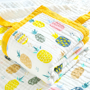 Edredón para bebé Jianmu Qingyue, manta de algodón puro con patrón de elefante de dibujos animados, hilo 40s, peso 200-300g - Product Image 3