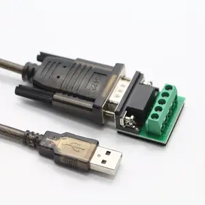 USB к RS232 DB9 последовательный кабель переходник с FTDI чипсет для Windows 10 Vista XP, 2000 Linux и Mac