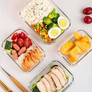 10 PCS BPA-Free Dishwasher Safe <b>Glass</b> Storage Containers with Microwavable Lids for Kitchen Food Prep & Lunch - Product Image 4
