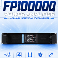 Amplificateur de scène actif en métal 4 canaux 4*1300W-5000W haute puissance FP-10000Q