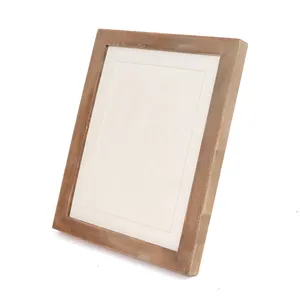 Vintage Rustic Rectangle Classic Picture Frame Wood Decor Rustic Table Wood Photo Frame