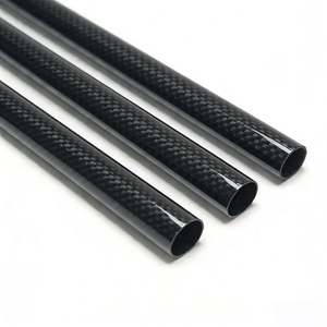 ท่อคาร์บอนไฟเบอร์ 3k แบบกำหนดเอง ท่อคาร์บอนไฟเบอร์ทรงกลมโมดูลัสสูงแบบกำหนดเอง ท่อคาร์บอนไฟเบอร์ 3k แบบปรับแต่ง - Product Image 2