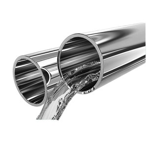 Tuyau en acier inoxydable He Yuan 316 à paroi mince pour l'alimentation en eau, tube rond à soudure droite, origine Foshan - Product Image 2