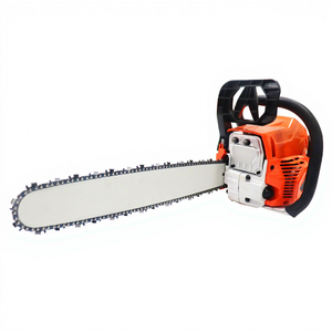 Motosierra Industrial de Dos Tiempos, 58CC, 2550W, Alta Potencia, Barra Guía de 450mm, Profesional para Cortar Árboles, de Gasolina - Product Image 1