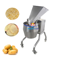 Restaurant Automatische Aardappelchips Snijmachine Commerciële Knolgroente Fruit Snijmachine