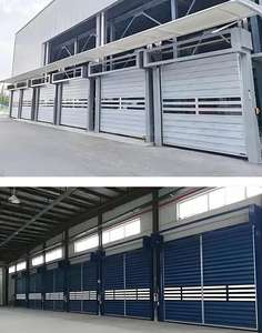 Porte de volet roulant en acier électrique industriel Offre Spéciale pour l'utilisation du centre logistique d'atelier d'usine d'entrepôt - Product Image 5
