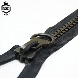 Lanke 20 #   Fermetures <span class=keywords><strong>éclair</strong></span> en plastique géantes à <span class=keywords><strong>double</strong></span> glissière, lisses, en résine, pour tentes, en vrac, décoratives - Product Image 5