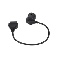 Personalizado 16 pines OBD OBD2 J1962 hembra a J1939 9P conector macho adaptador arnés Cable lector de código tipo