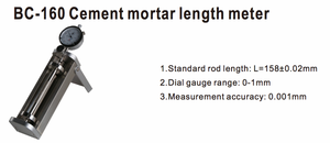 Medidor <span class=keywords><strong>de</strong></span> Longitud <span class=keywords><strong>de</strong></span> <span class=keywords><strong>Mortero</strong></span> <span class=keywords><strong>de</strong></span> Cemento BC-160, <span class=keywords><strong>Instrumento</strong></span> <span class=keywords><strong>de</strong></span> Medición <span class=keywords><strong>de</strong></span> Contracción <span class=keywords><strong>de</strong></span> Concreto <span class=keywords><strong>de</strong></span> <span class=keywords><strong>Laboratorio</strong></span> <span class=keywords><strong>de</strong></span> Alta Precisión - Product Image 4