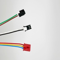 كابل توصيل كهربائي JST SM بطول 15 سم، موصل ذكر وأنثى بـ 2 دبوس، غلاف PVC، موصل نحاسي مطلي بالقصدير، كابل توصيل مجدول