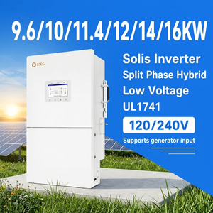 Inversor Solar Híbrido Off-Grid IP66 <span class=keywords><strong>Solis</strong></span> S6-EH2P16K 16kW Bifásico 120V 240V con Sistema de Batería de Bajo Voltaje 48V para Energía de Respaldo - Product Image 1