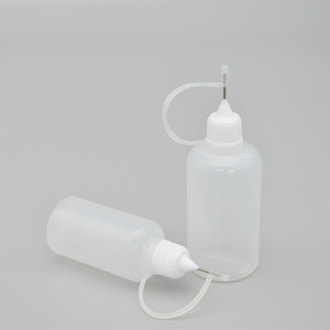 Bouteilles de colle transparente Senno avec embouts pointus 50 ml pour emballage général - Product Image 2