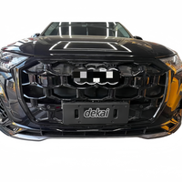 Utilisé pour la rénovation et la mise à niveau des Audi Q7 2018-2024, ensemble de pare-chocs avant 2025Q7 avec grille centrale et double sorties d'échappement.