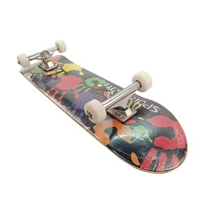 Prix usine 31 ''planche à roulettes en bois 9 couches multi-érable planches à roulettes pour adultes PVC roues Longboard planche - Product Image 5