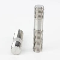 DIN 939 A2-70 304 Stainless Steel Double End Studs Bm 1.25d Metric Threaded Stud Bolts