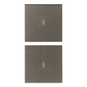 Half Key 1M Neutral Custom Metal Wall <b>Switch</b> Plate 4.44 In Length 2.3 In Width 0.67 In Height - Product Image 1