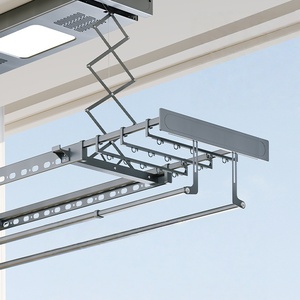 Tendedero eléctrico inteligente ultrafino con iluminación de pantalla grande para ropa y edredones - Product Image 3